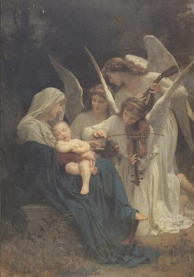 Adolphe William Bouguereau Song of the Angels (mk26) Germany oil painting art